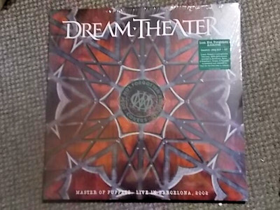 Dream Theater - Master Of Puppets Live In Barcelona VINYL  2LPs+CD   NEU  (2021)