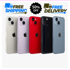 iPhone 14 128GB/256GB - Midnight Blue/Yellow - T-Mobile - Unlocked 5G