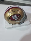 🔥Christian McCaffrey San Francisco 49ers Signed Mini Helmet BAS AUTH 🔥
