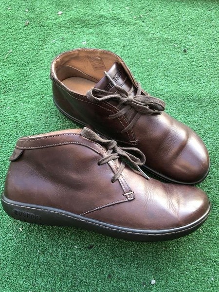 Women Birkenstock Boots Brown Leather 39