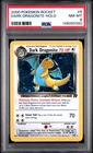 2000 POKEMON ROCKET #5 DARK DRAGONITE-HOLO PSA 8