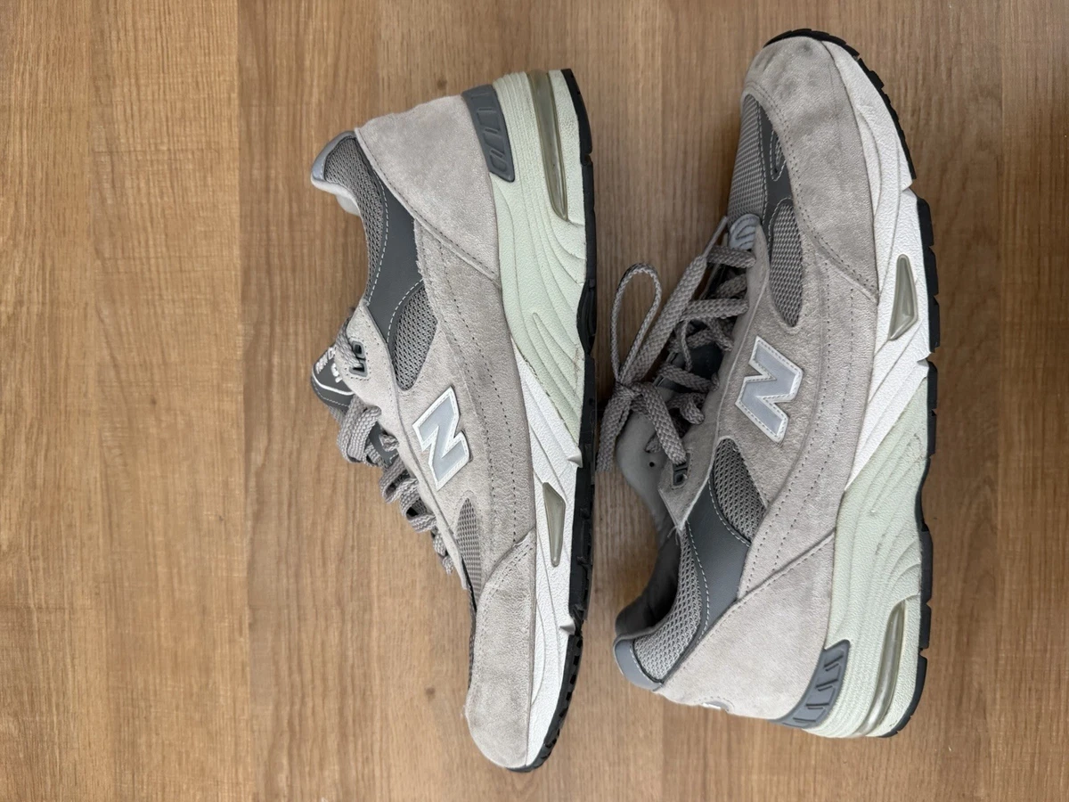 New Balance 991 Made in England Grey White | eBay