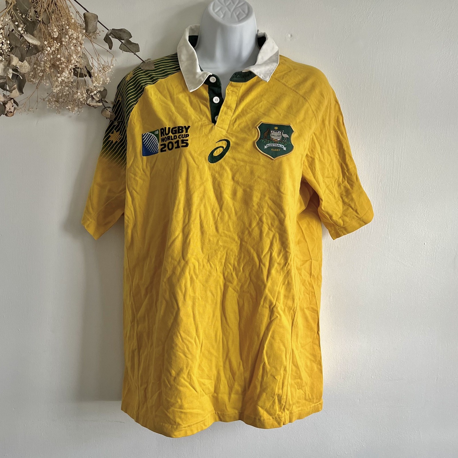 Australian Wallabies 2015 Rugby World Cup Traditional Jersey