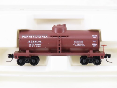 Coche cisterna de cúpula única Z Kadee Micro-Trains MTL 14401-2 PRR Pennsylvania #498636 | Zustand: Used
