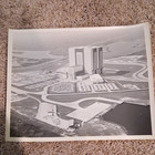 NASA Kennedy Space Center Aerial View 1973 B&W Press Photo Original 8x10 — photo 1