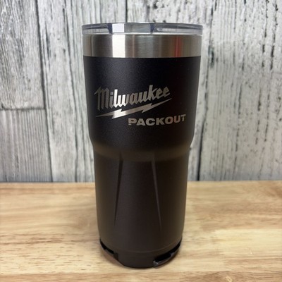 Milwaukee Packout Insulated 20 Oz Tumbler 590 Ml (Black) - 48-22-8392B