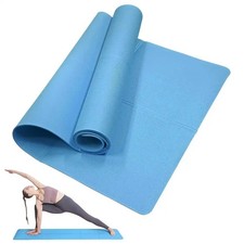 4mm EVA Yoga Mat Non-Slip Fitness Exercise Pilates Gym Workout Foam Mat 173x61cm