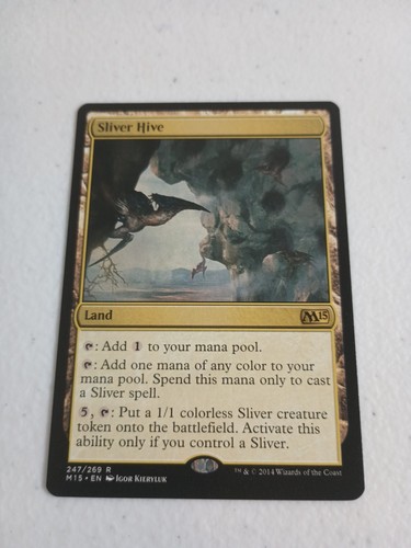 MTG Sliver Hive M15 Magic 2015 Magic The Gathering NM