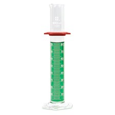 Sibata 2351-500 Graduated Cylinder, 500 Ml, 53 Mm Dia, Pk2