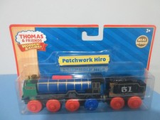 Patchwork Hiro - Thomas The Tank Engine  Friends Wooden Railway Trains 2010 NEW