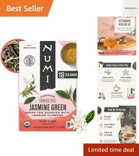 Organic Green Tea with Jasmine, 18 Microplastic-Free Tea Bags