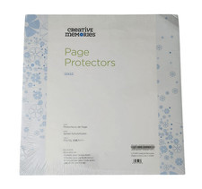 CREATIVE MEMORIES 12 X 12 Scrapbook PAGE PROTECTORS 15 sheets NEW
