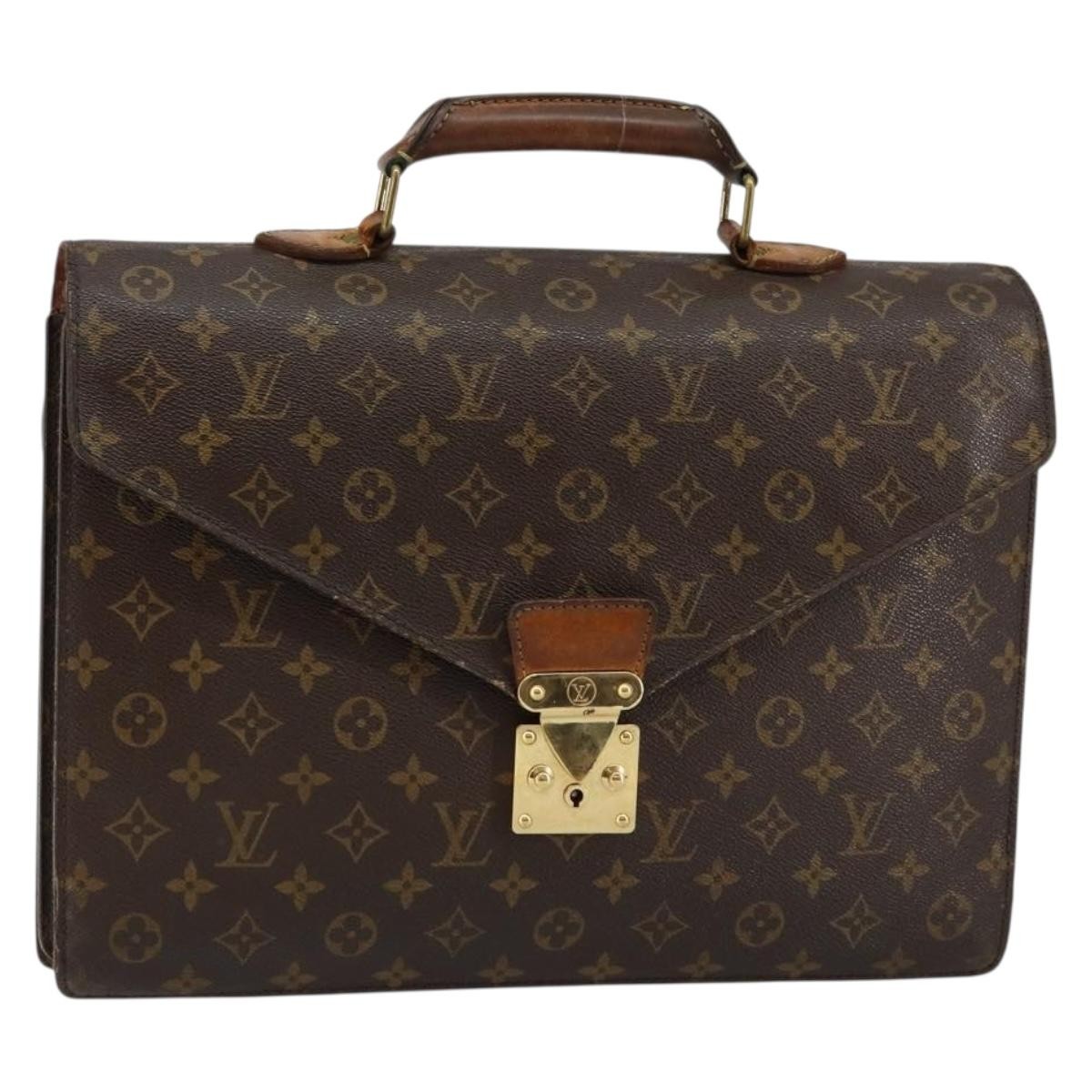 LOUIS VUITTON Monogram Serviette Conseiller Briefcase M53331 LV