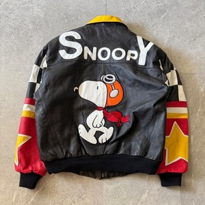 Snoopy Leather Jacket | eBay