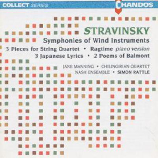 Igor Stravinsky Symphonies of Wind Instruments (CD) Album
