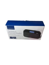 Insignia NS-HDRAD2 Tabletop FM/HD Radio -Black - Open Box