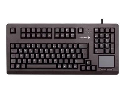Cherry TouchBoard Wired USB German Compact Touchpad Keyboard - QWERTZ - image 1 of 4