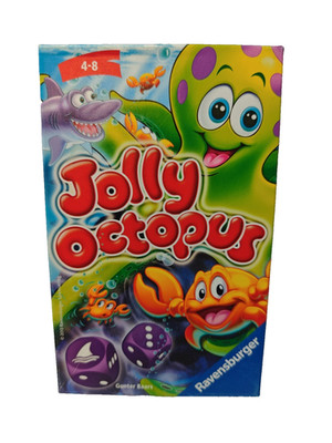 Ravensburger Jolly Octopus Mitbringspiel   Kinder Gesellschaftsspiel ab 4 Jahren
