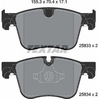 Textar 2583301 Bremsbelagsatz FüR Citroen Peugeot C4 C4 Grand 308 Da De Dd Lb