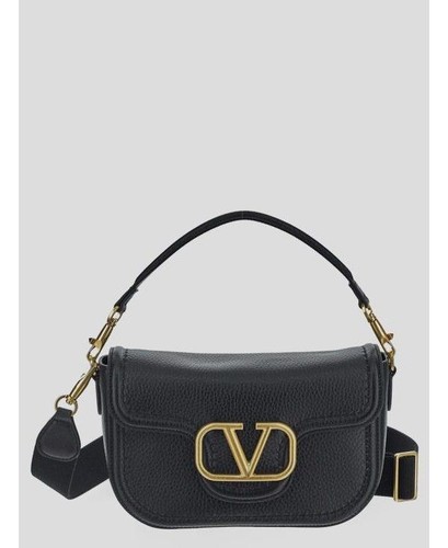Valentino Soft Grainy Calf Leather Shoulder Bag 151104031