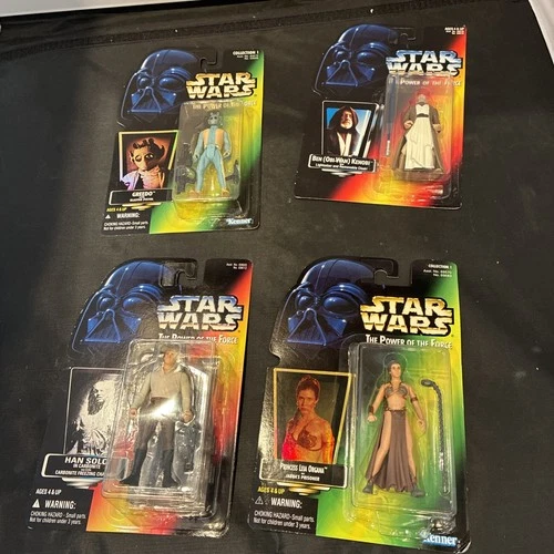 Lot of 4 kenner star wars figures 95,96,97