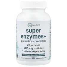 Super Enzymes , 240 Vegetarian Capsules