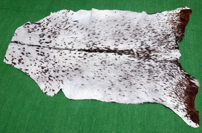 Luxus Ziegenfell Teppich Haar auf Fläche Teppich Größe 36"x24" Tierleder Ziegenfell 3700 - Bild 1 von 3