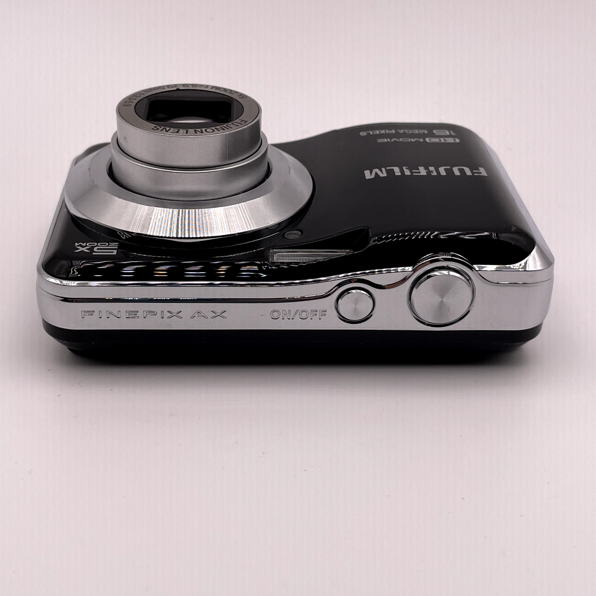 FujiFilm FinePix AX655 16MP Digital Camera – Black – Lens Won't