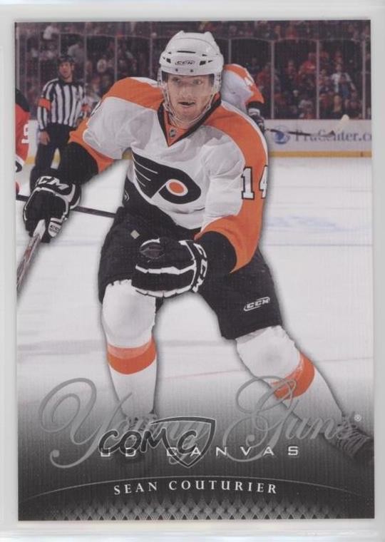 2011-12 Upper Deck Canvas Young Guns Sean Couturier #C109 18lk