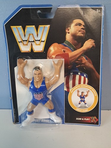 WWE Kurt Angle Action Figure Mattel 2018 Retro Ser...