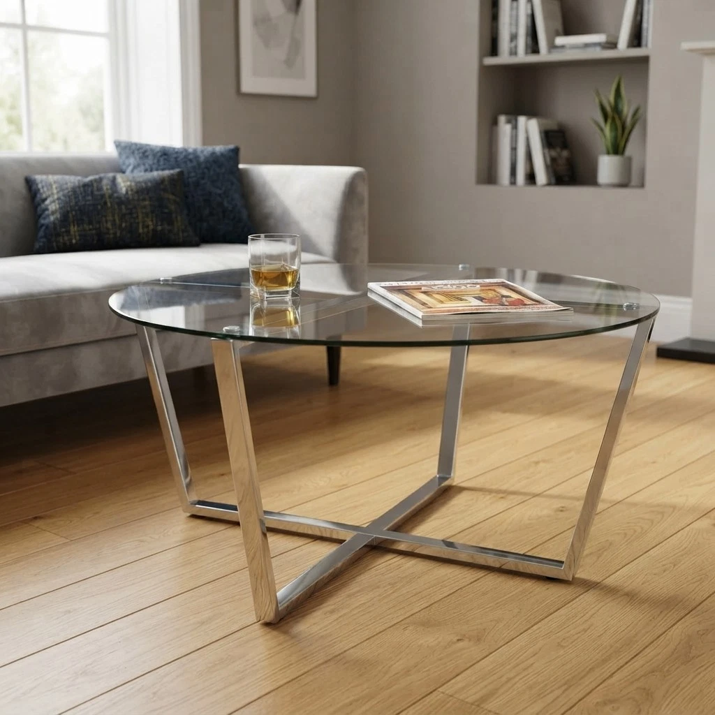 chrome side table products for sale | eBay UK