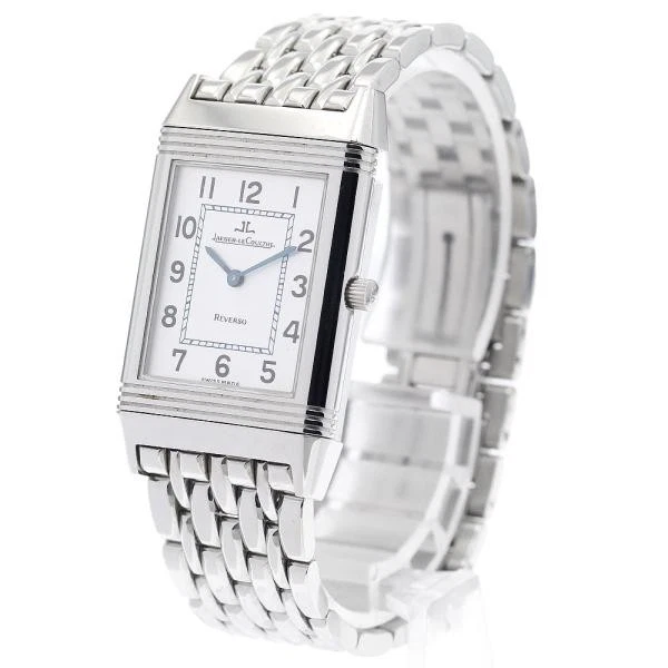 Jaeger LeCoultre — Jaeger-LeCoultre Reverso Classic 250.8.86 23mm SS Silver Dial Watch #C3042