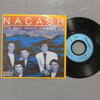 Nacash Ya Des Jours Comme Ca Vinyl 7'' Single French Pressing Pop Chanson