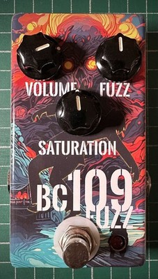BjFE ''108 Fuzz'' Gitarrenpedal (handgebauter Clone) Sweet Transistor Boutique Fuzz