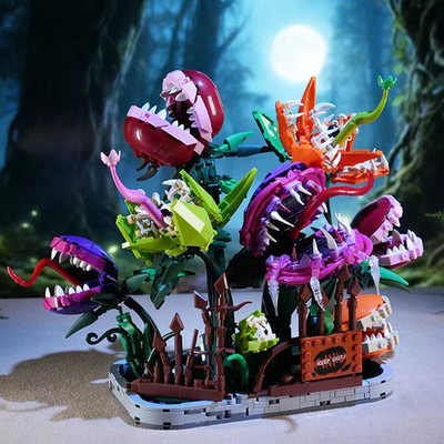 Figuren Bausteine Pflanzen Blumen Fleischfresser Deko Horror 1266