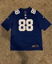 Nike Men's NFL New York Giants (Hakeem Nicks) #88 Game Blue Football Jersey