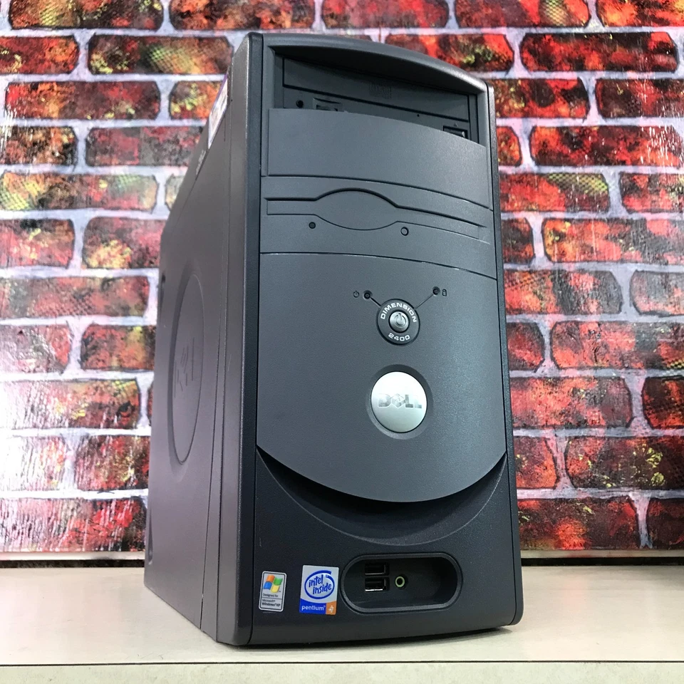 PC Dell Dimension 2400 para juegos retro Pentium 4 2,20 Hz 640 MB RAM (Windows XP) Foto 2 de 4