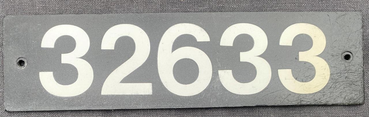 Selkent Kent 32633 P633 PGP Dennis Dart Alexander Bus Fleet Plate Badge