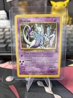 Pokemon TCG Mewtwo Black Star Promo Card #12 Vintage WOTC Damaged