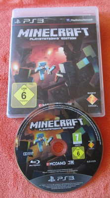 Minecraft Playstation 3 Edition PS3 ohne Anleitung