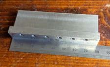 Classical guitar bridge hole drilling jig