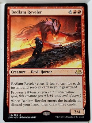 Bedlam Reveler - Eldritch Moon - Magic the Gathering MTG Nice!