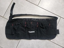 NEW 24in 13-pocket Black Canvas Waist Apron Adjustable Tool Belt Pocket Storage