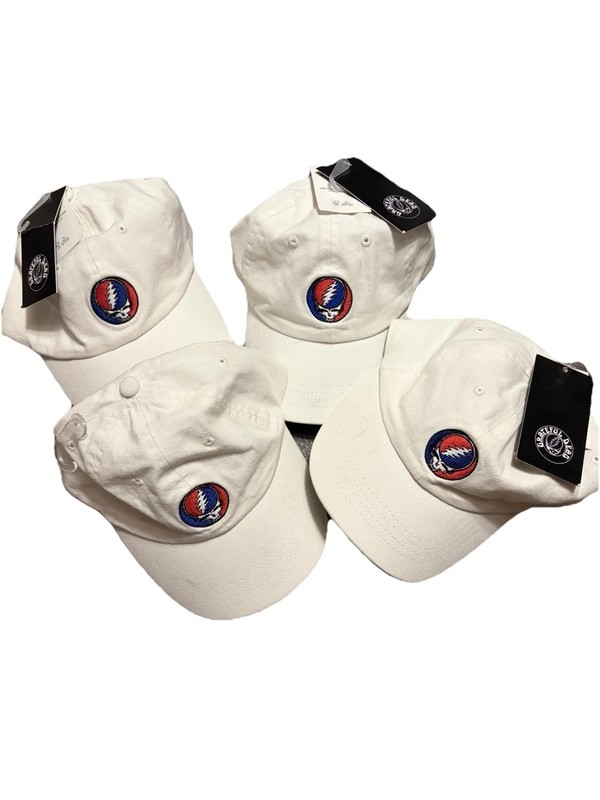 Lot Of 4 Cotton:On Grateful Dead Hats Adult One Size NWT Free Shipping