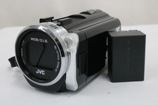 JVC Exerio GZ-E745-B 38x Black with Battery T246 Fair From JAPAN