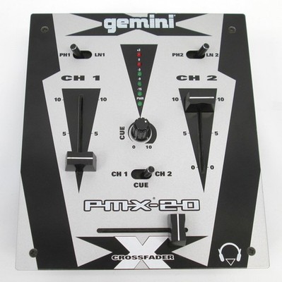 Gemini PMX-20 Crossfader Pro Stereo Preamp Mixer DJ Equipment | eBay