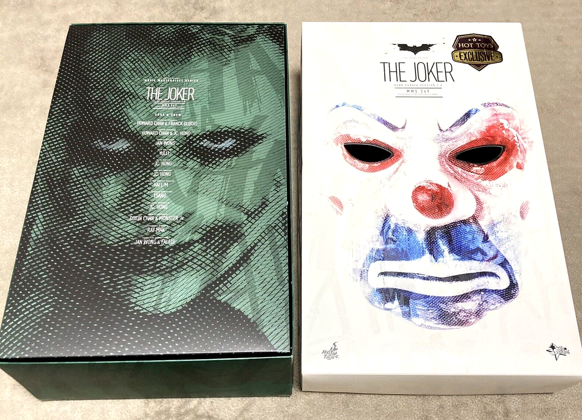 アメコミ Hot Toys THE JOKER MMS 249 1/6 Hot Toys The Joker Bank Robber The Dark Knight 1/6 Figure Ver. 2.0