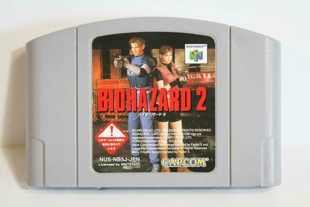 resident evil 2 n64 ebay