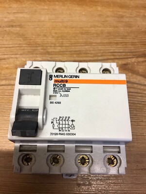 Multi 9 Rccb Merlin Gerin Multi 9 RCCB 0,030mA 63A 415V | eBay UK