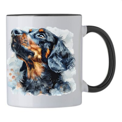 Kaffeetasse Tasse Becher Dackel Dachshund Teckel Jagdhund Jagt Dackelwelpe Dacke